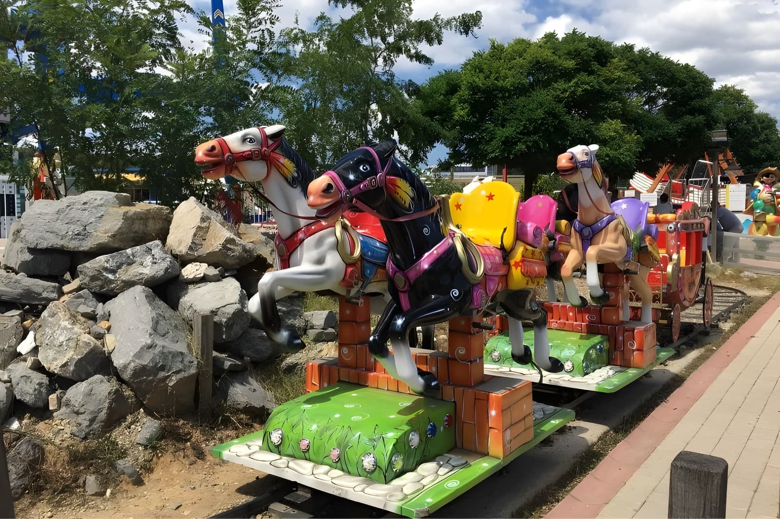 The Merry-Go-Round Train
